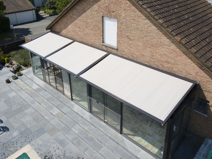 B126 verandazonwering Brustor bescherming gekoppeld extensie